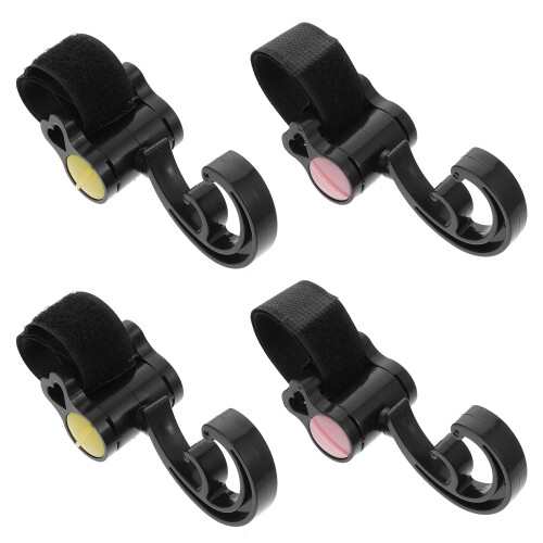 8Pièces Crochets De Suspension Poussette ABS Rouge Multi-Usage 2