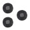 3Pcs Black Stretchable Wig Hair Nets Adjustable Breathable Mesh Caps 9