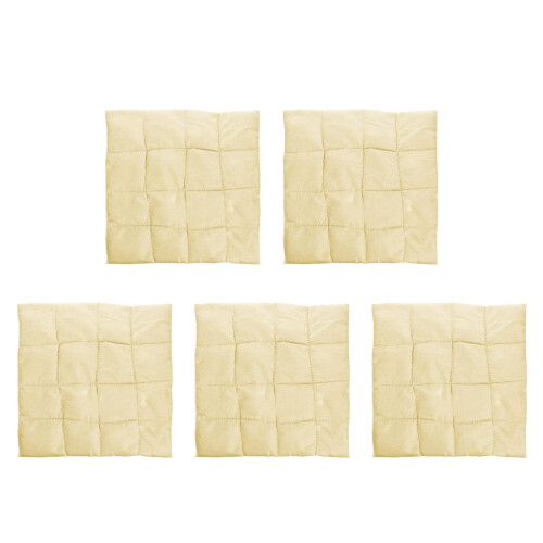 5Pièces Remplaçant Coussin Intérieur Siège Mat Moxa Confortable 1