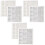 3Sets Flat Back Self Adhesive Pearls Rhinestone Stickers for Craft Use 5