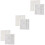 3Sets Flat Back Self Adhesive Pearls Rhinestone Stickers for Craft Use 6