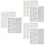 3Sets Flat Back Self Adhesive Pearls Rhinestone Stickers for Craft Use 7