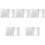 5Pcs White Plastic Folder Book for Silk Screen Stencil Storage 5