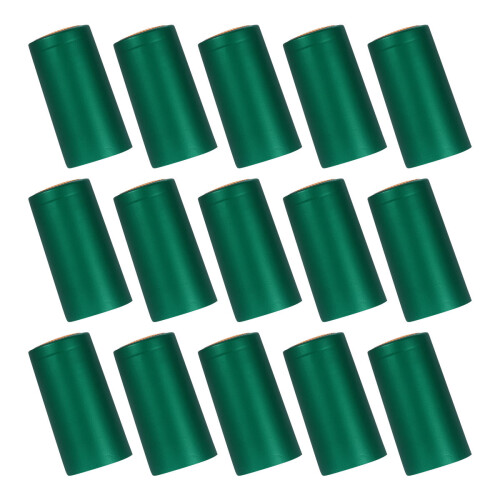 1000Pcs Premium Plastic Green Heat Shrink Covers 2