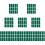 1000Pcs Premium Plastic Green Heat Shrink Covers 9