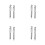 8Pcs Stainless Steel Fish Scaler with Ergonomic Handle for Kitchen Use 4