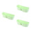 3Pcs Space-Saving Green Wall Shoe Rack Adhesive Door Hanger 6