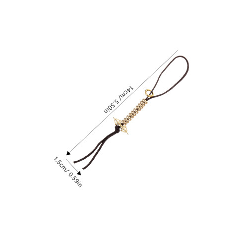 2Pcs Scratch Resistant Brass Buddha Bead Counter Wrist Prayer Tool 2