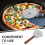 Stainless Steel Pizza Roller Cutter Wooden Handle Kitchen Tool 9
