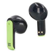 Bluetooth-Ohrhörer Stereo 50mAh Akku, 300mAh Ladecase, Grün
