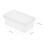 100Pcs Clear Plastic Cake Takeout Boxes Portable for Cake and Mousse 2