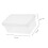 100Pcs Clear Plastic Cake Takeout Boxes Portable for Cake and Mousse 3