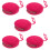 5Pcs Portable Silicone Storage Holder Rosy Practical Box 9