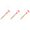 3Pcs D Shaped Garden Handles Wood Plastic Replacement for Spade Fork 7