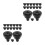 30Pcs Pc Screw Kit Iron Material Shock Absorption for Hdd SSD 6