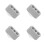 4Pcs Grey Plastic Playpen Stabilizer Clips Universal Anti-Slip Base 6