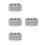 4Pcs Grey Plastic Playpen Stabilizer Clips Universal Anti-Slip Base 8