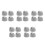 20Pcs Grey Silicone Inner Lid Valve Seals for Rice Cooker Use 8