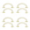 8Pcs Comfortable PU Pull Handles for Luggage and Toolboxes 5