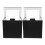 6Pcs Black Foldable Hat Storage Box with Clear Window for Travel Caps 3