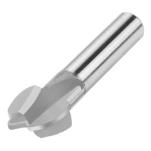 Two-Arc Handle Knife, Arc Grooving Tool,One-Piece Molded Woodworking Milling Cutter .Shank Hidden Pull Router Bit
