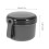 4Pcs Compact Breathable Pc Denture Holder Case Portable Grey Box 10
