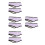 8Pièces Cache-Oreilles Réglables En Coton Violet Hiver 11