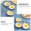2Pcs Silver Stainless Steel Steamed Custard Bowl Practical Kitchenware 6