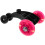 3Pcs Durable Plastic Ride Replacement Wheels for Kids Car 2