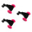 3Pcs Durable Plastic Ride Replacement Wheels for Kids Car 4