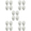 20Pcs White PP Microwave Egg Maker Oven Egg Cooking Tool for Breakfast 10