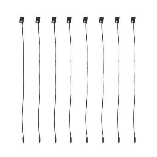 2000Stk Clothes Tag Rope Schwarz Für Preisanhänger 1
