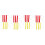 8Pcs Adjustable Football Flag Belts Multi-Use Training Gear for Teens 4