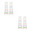 4Pcs PVC Violin Finger Guide Decals Transparent Markers for Learning 5