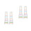 4Pcs PVC Violin Finger Guide Decals Transparent Markers for Learning 8