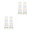 4Pcs PVC Violin Finger Guide Decals Transparent Markers for Learning 9