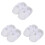 3Paires Chaussures Bébé Blancs Lacets Durable Élégant 3