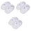 3Paires Chaussures Bébé Blancs Lacets Durable Élégant 4