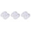 3Paires Chaussures Bébé Blancs Lacets Durable Élégant 5