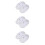 3Paires Chaussures Bébé Blancs Lacets Durable Élégant 9