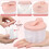 3Pcs Pink Infant Formula -Use Milk Powder Storage Container 6