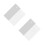 2Pcs White Disposable Massage Bed Sheets with Opening 8