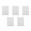 2500Pcs White Cotton Face Wipes Double-Layer Soft Makeup Remover Pads 6