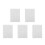 2500Pcs White Cotton Face Wipes Double-Layer Soft Makeup Remover Pads 8