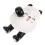 3Pcs Ceramic Soy Sauce Dishes and Dual Use Chopstick Rests 3