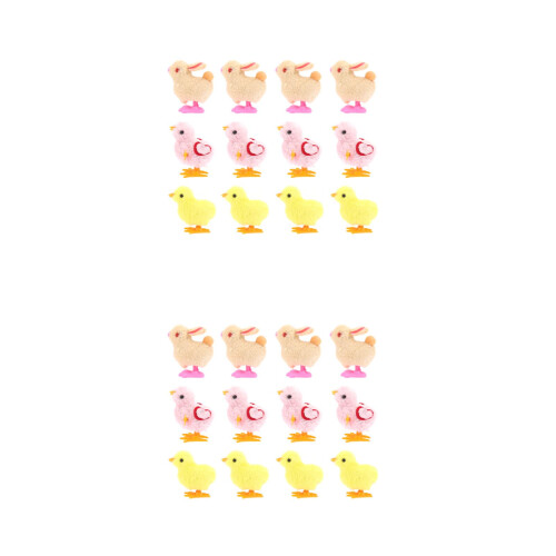 24St Plastic Wind Up Speelgoed Dieren Voor Kinderen 1