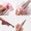 2Rouleaux Autocollants Nail Form Guide Outils DIY 3