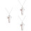 3Stk Baseball Herren Schmuck Bunt Stylisch 6