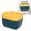 Tissue Box Dispenser - Large Capacity PP Plastic 1