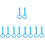 10St Plastic Babyhandgrepen Bed En Loopondersteuning 7